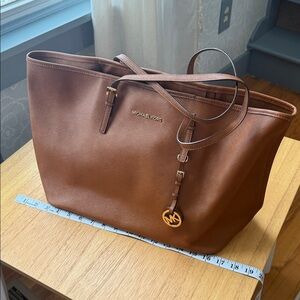 Michael Kors Tan Leather Tote